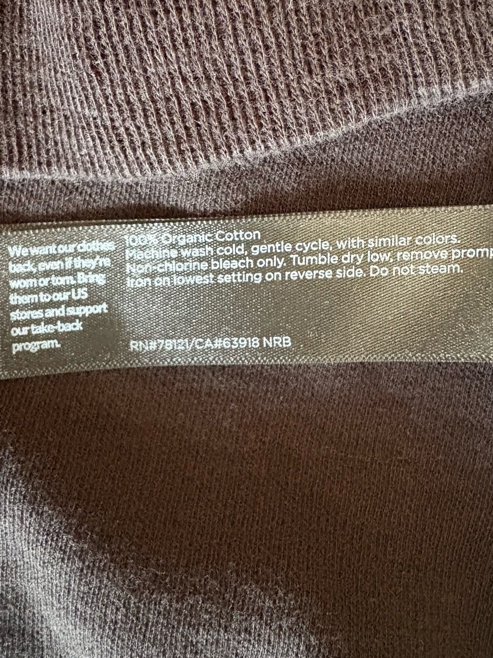 Eileen Fisher 100% organic cotton black oversized relaxed sweater size small - Picture 8 of 9